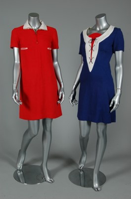 Lot 278 - Two Mary Quant Ginger group linen mini-dresses,...