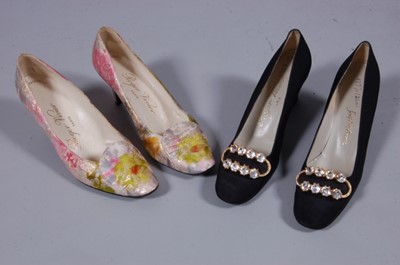 Lot 307 - Two pairs of Roger Vivier shoes, late...