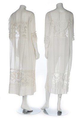 Lot 138 - A group of mainly white cotton and lace summer...