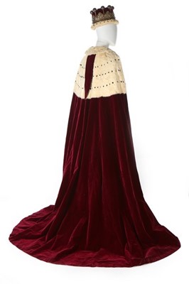 Lot 182 - Ede & Ravenscroft coronation robes and...