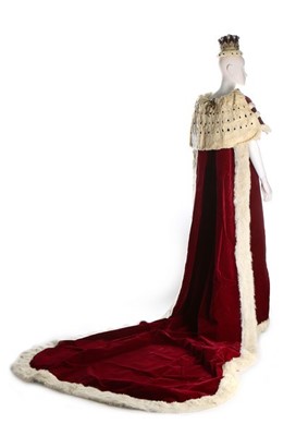 Lot 182 - Ede & Ravenscroft coronation robes and...