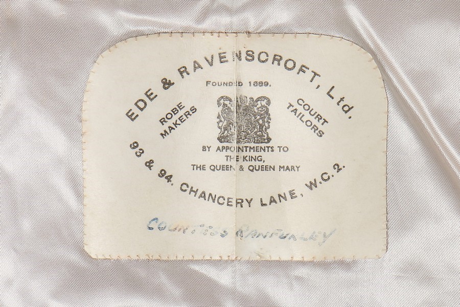 Lot 182 - Ede & Ravenscroft coronation robes and