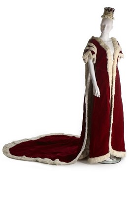 Lot 182 - Ede & Ravenscroft coronation robes and...