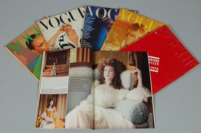 Lot 351 - British Vogue - an almost complete run from...