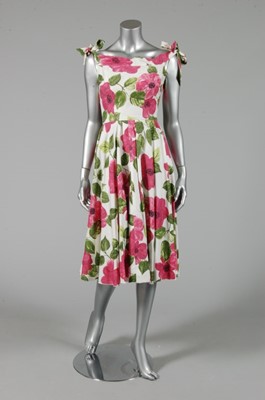 Lot 363 - A Melva of Sydney printed cotton sun-dress,...