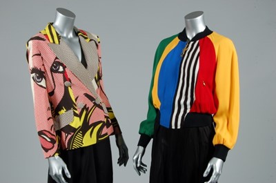 Lot 417 - Two Moschino jackets, 1990s, both Cheap & Chic...