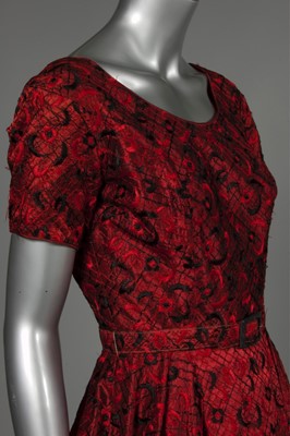 Lot 428 - Six cocktail/dance dresses, mainly 1950s,...