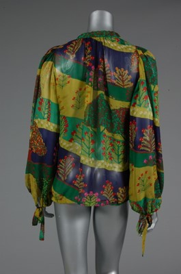 Lot 101 - A Thea Porter acid-yellow ensemble, 1970s,...