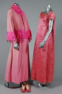 Lot 40 - A group of 1960s evening wear, comprising: a...