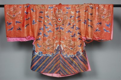 Lot 71 - Three Chinese robes, early 20th century,...