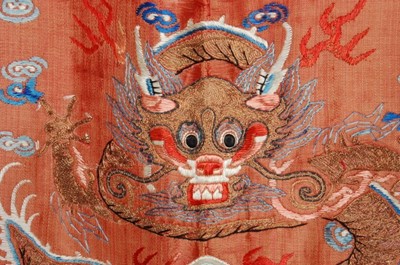 Lot 71 - Three Chinese robes, early 20th century,...