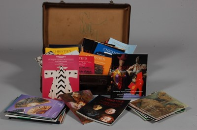 Lot 84 - A collection of mainly Christies catalogues...