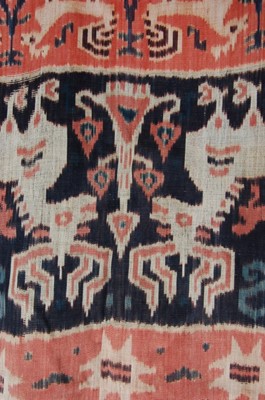 Lot 91 - Three Sumba cotton ikat patola, Indonesia,...