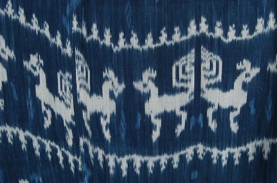 Lot 91 - Three Sumba cotton ikat patola, Indonesia,...