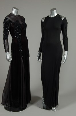 Lot 97 - Two Loris Azzaro evening gowns, 1990s, one of...