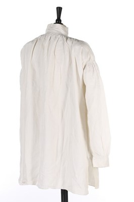 Lot 171 - A rare gentleman's linen shirt, late 18th...
