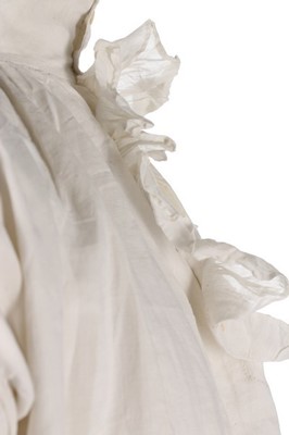 Lot 171 - A rare gentleman's linen shirt, late 18th...