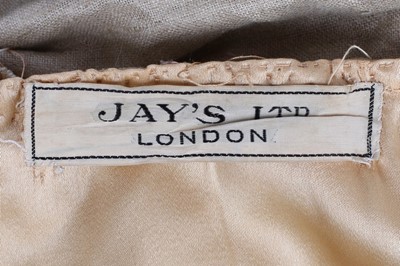 Lot 1 - A Jay's Ltd of London embellished blush velvet...
