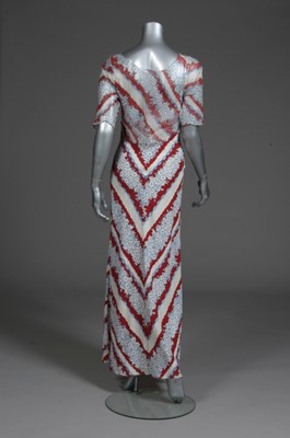 Lot 205 - An Ossie Clark/Celia Birtwell printed crepe de...