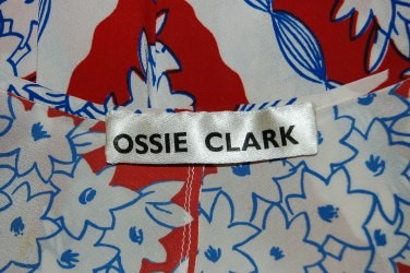 Lot 205 - An Ossie Clark/Celia Birtwell printed crepe de...