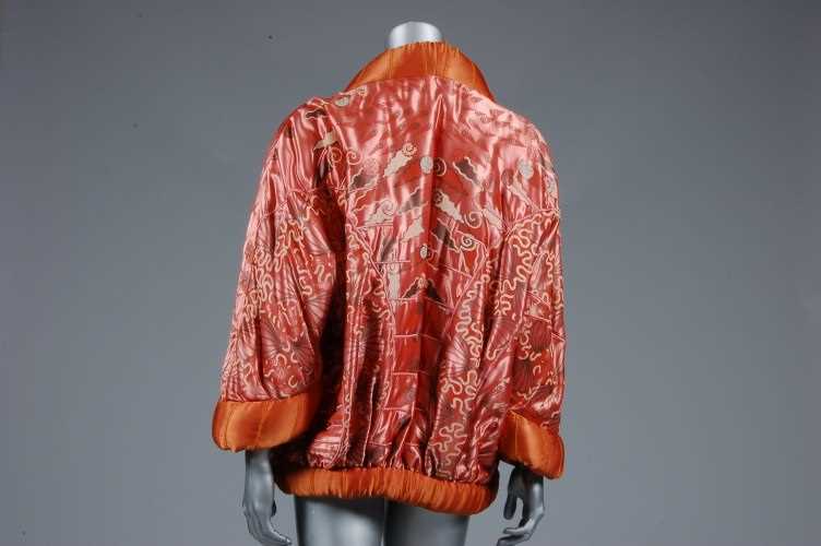 Lot 192 - A Zandra Rhodes shell-print jacket, 1972,