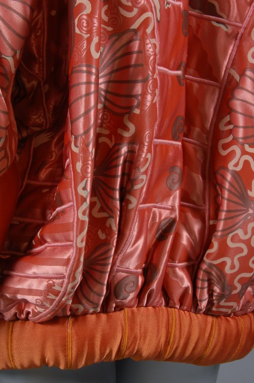 Sandra Rhodes Shells Lot 192 - A Zandra Rhodes shell-print jacket, 1972,