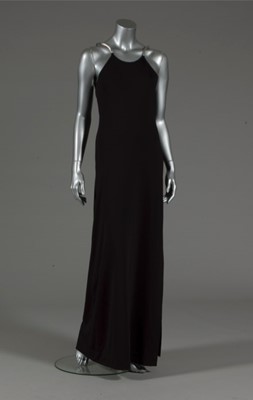 Lot 189 - A fine Rudi Gernreich black jersey evening...