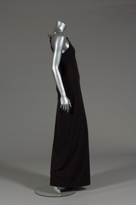 Lot 189 - A fine Rudi Gernreich black jersey evening...