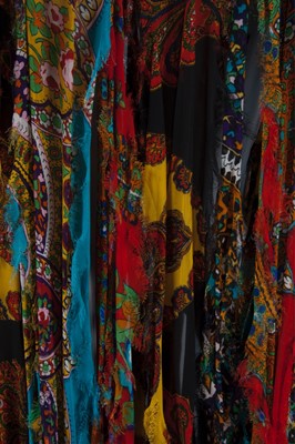 Lot 188 - A Georgio Sant Angelo multi-coloured dress,...