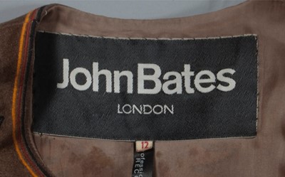 Lot 202 - A John Bates 'ethnic' look evening gown, early...
