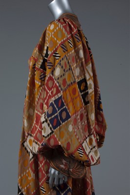 Lot 202 - A John Bates 'ethnic' look evening gown, early...