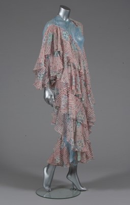 Lot 216 - An Ossie Clark/Celia Birtwell printed chiffon '...