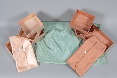 Lot 118 - A group of lingerie and cosmetic cases,...