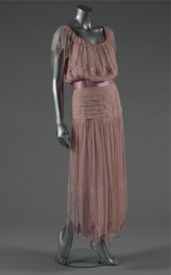 Lot 291 - Princess Diana's Zandra Rhodes pink chiffon...