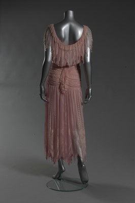 Lot 291 - Princess Diana's Zandra Rhodes pink chiffon...