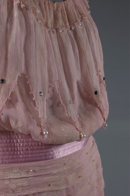 Lot 291 - Princess Diana's Zandra Rhodes pink chiffon...