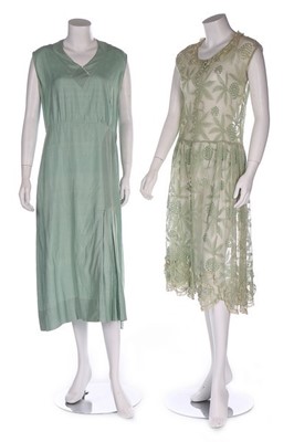 Lot 134 - A group of day/dinner wear in shades of...