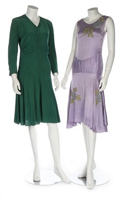 Lot 135 - A group of day/dinner wear in mainly shades of...