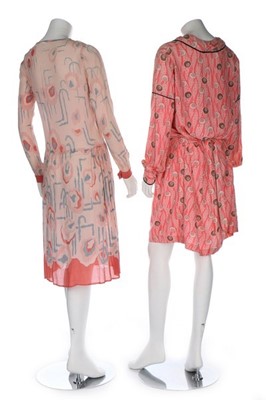 Lot 136 - Sixteen summer dresses, 1920s, including two...