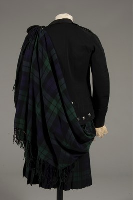 Lot 50 - Highland dress belonging to Captain Ross,...