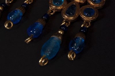 Lot 13 - Gripoix for Givenchy `Hommage Klimt' earrings,...