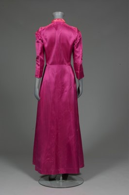 Lot 84 - A rare Schiaparelli shocking pink satin...