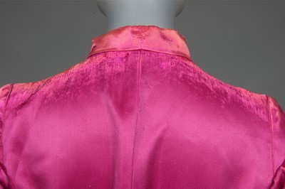 Lot 84 - A rare Schiaparelli shocking pink satin...