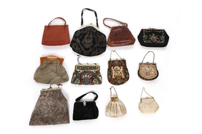 Lot 142 - Sixteen handbags of varying design, mainly...