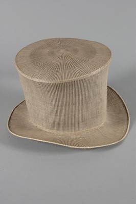 Lot 28 - A rare quill-work top hat, possibly for...