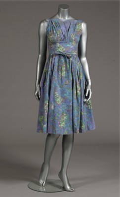 Lot 147 - A Clare McCardell Chagall-print cotton dress,...
