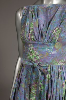 Lot 147 - A Clare McCardell Chagall-print cotton dress,...