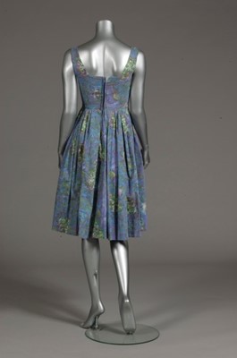 Lot 147 - A Clare McCardell Chagall-print cotton dress,...
