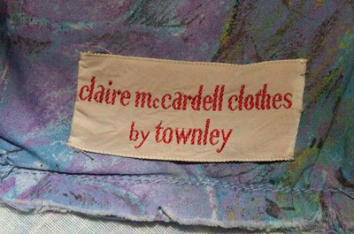 Lot 147 - A Clare McCardell Chagall-print cotton dress,...