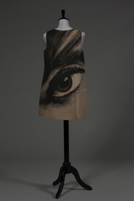 Lot 173 - A Harry Gordon disposable paper dress `Eye',...
